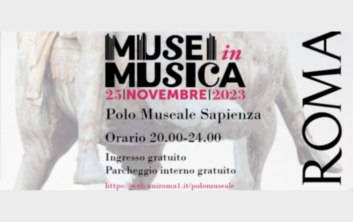 MUSEI IN MUSICA - 25 NOVEMBRE 2023