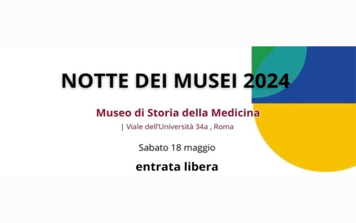 NOTTE DEI MUSEI - 18 MAGGIO 2024